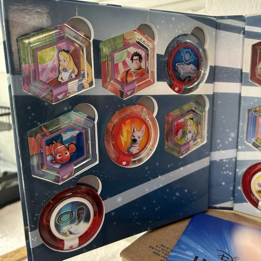 Disney‎ Infinity Originals Power Disc Album Book Storage Case 3 Discs